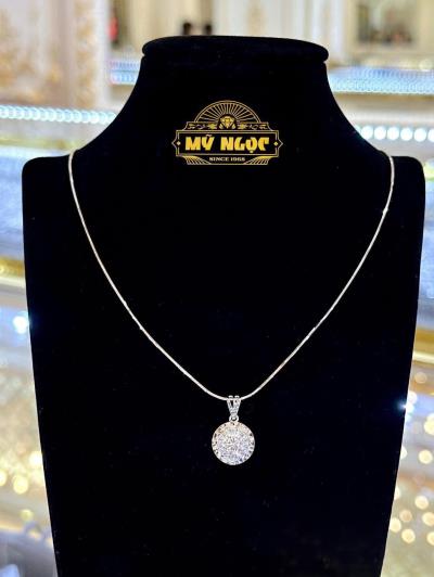 Dây + Mặt Vàng Bạch Kim 750