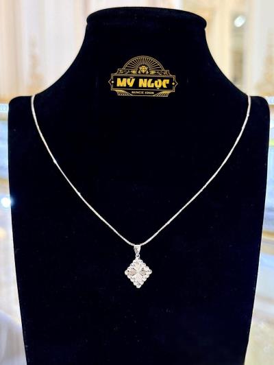 Dây + Mặt Vàng Bạch Kim 750