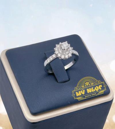 Nhẫn Kim Cương Kết Tấm