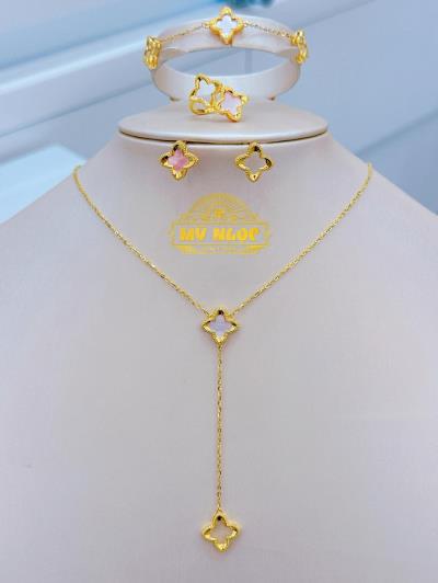 Set Đồ Bộ Vàng 610