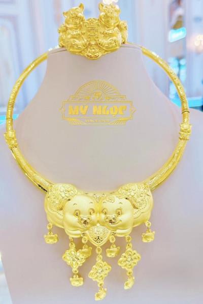 Set Nữ Trang Cưới 24K