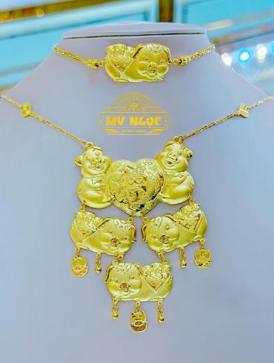 Set Nữ Trang Cưới 24K