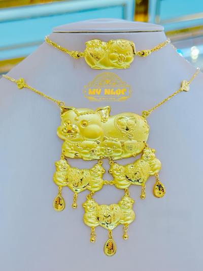 Set Nữ Trang Cưới 24K