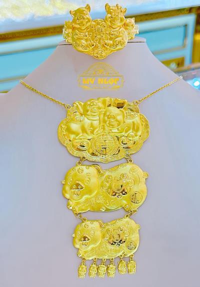 Set Nữ Trang Cưới 24K