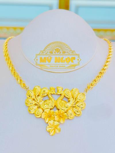 Dây Liền Mặt Vàng 24K