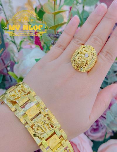 Set Lắc + Nhẫn Nam 610