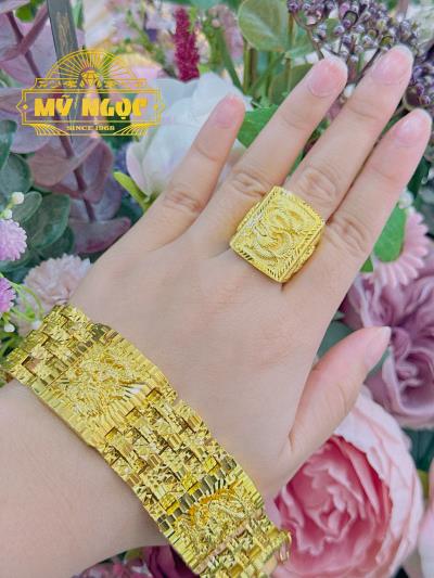 Set Lắc + Nhẫn Nam 610